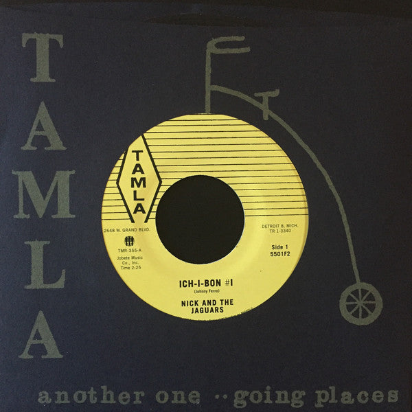 Nick and the Jaguars - Ich-I-Bon #1 / Cool and Crazy (1959) - New 7" Single Record 2015 Third Man Tamla USA Vinyl - Rock & Roll / Instrumental - Shuga Records