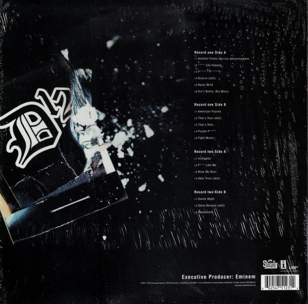 D12 ‎– Devils Night (2001) - New 2 Lp Record 2015 Shady USA Vinyl &  Lenticular Cover - Hip Hop