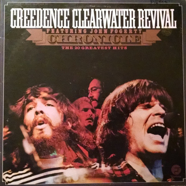 Creedence Clearwater Revival Featuring John Fogerty ‎– Chronicle - The 20 Greatest Hits - Mint-2 LP Record 1976 Fantasy USA Vinyl - Classic Rock / Blues Rock - Shuga Records