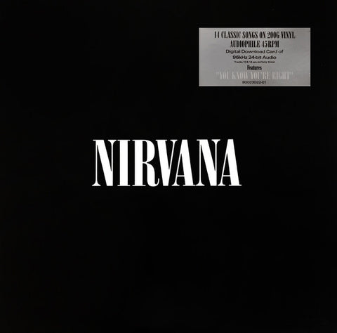 Nirvana - Nirvana (2002) - New 2 LP Record 2015 Geffen Sub Pop USA 200 gram Vinyl - Grunge