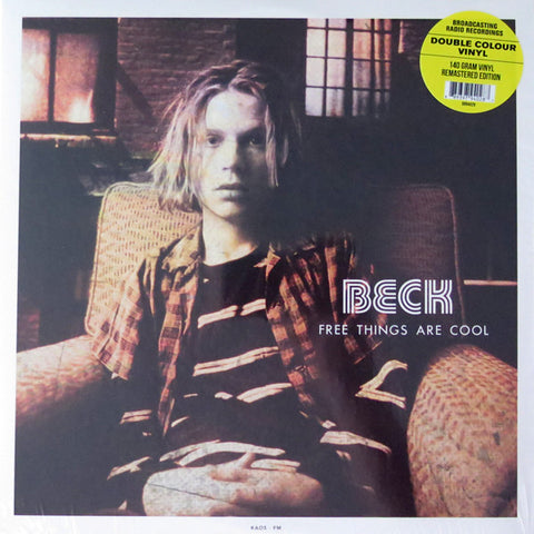 Beck ‎– Free Things Are Cool - New Lp Record 2015 Broadcasting Radio Europe Import Colored vinyl - Indie Rock