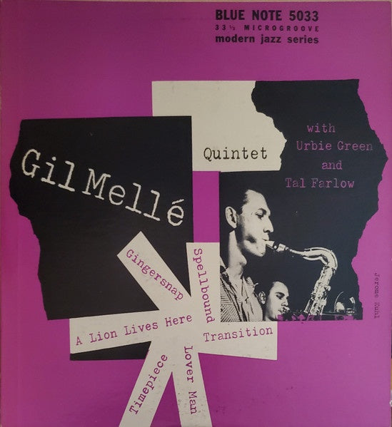Gil Melle Quintet With Urbie Green And Tal Farlow – Volume 2 - VG+ 10" LP Record 1953 Blue Note Mono Original Vinyl - Jazz /Cool Jazz - Shuga Records