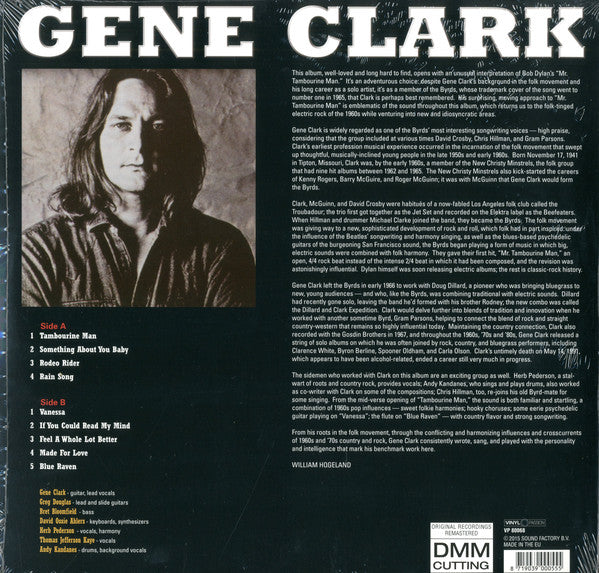 Gene Clark ‎– Fyrebird (1984) - New LP Record 2015 Vinyl Passion Europe Import Vinyl - Country Rock - Shuga Records