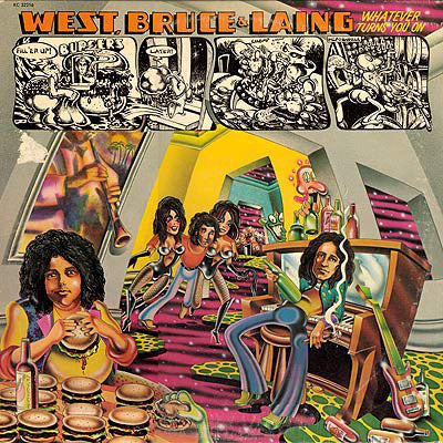 West, Bruce & Laing – Whatever Turns You On - Mint- LP Record 1973 Windfall Columbia USA Vinyl - Hard Rock / Blues Rock