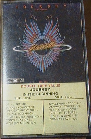 Journey – In The Beginning- Used Cassette 1979 Columbia Tape- Rock
