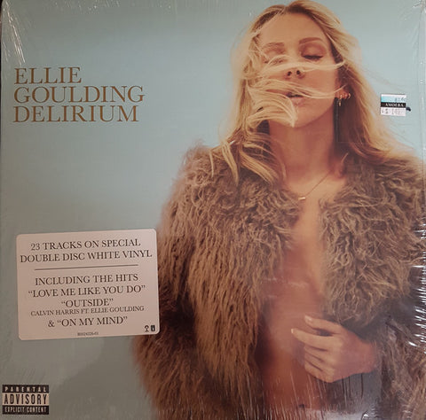 Ellie Goulding - Delirium - New 2 Lp Record 2015 Cherry Tree / Interscope USA White Vinyl & Download - Pop / Synth-pop