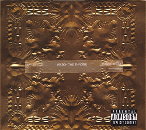 Jay Z & Kanye West – Watch The Throne - New CD Album 2011 Roc-A-Fella USA Deluxe Edition Gold Foil Digipak - Hip Hop