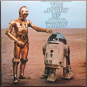 Movie ‎– The Story Of Star Wars - VG+ Lp Record 1977 USA Original Vinyl & Book & Insert - Story / Soundtrack