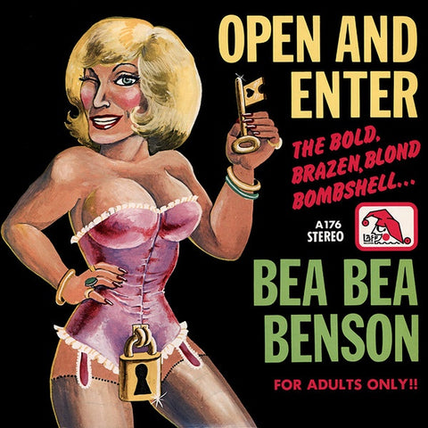 Bea Bea Benson – Open And Enter - VG+ LP Record 1974 Laff USA Vinyl - Comedy