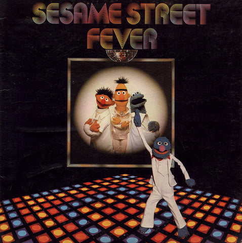 Jim Henson The Muppets – Sesame Street Fever - VG+ LP Record 1978 Sesame Street USA Vinyl - Children's / Disco / Novelty