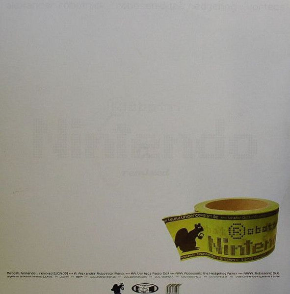 Robotti – Nintendo (Remixes) - New 12" Single 2006 Undercoverart Germany Vinyl - Electro / Tech House - Shuga Records