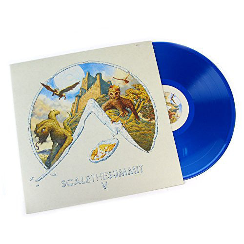 Scale The Summit ‎– V - New Vinyl Lp 2015 Prosthetic Records 'Indie Exclusive' Pressing on Blue Vinyl with Download - Prog Metal - Shuga Records