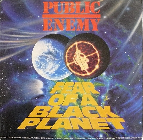 Public Enemy - Fear of a Black Planet - New Vinyl Lp 2014 Def Jam Reissue with 3D Lenticular Cover - Rap / Hip Hop - Shuga Records