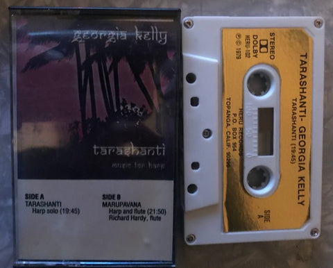 Georgia Kelly – Tarashanti - Used Cassette 1979 Heru Tape - New Age