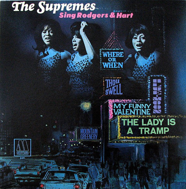 The Supremes – The Supremes Sing Rodgers & Hart - VG+ LP Record 1967 Motown USA Mono Vinyl - Soul / Pop / Funk