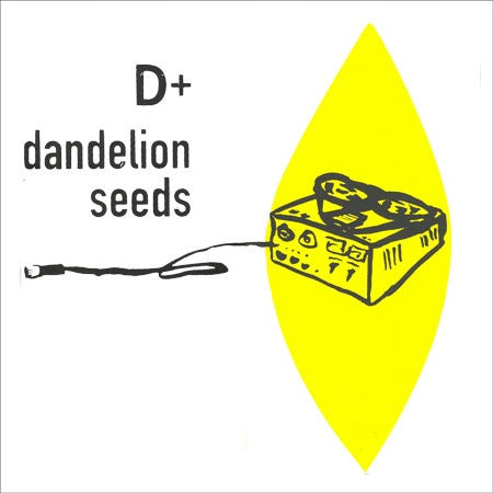 D+ – Dandelion Seeds - VG+ LP Record 1998 K Records USA Vinyl & Screen Printed Cover - Alternative Rock / Lo-Fi