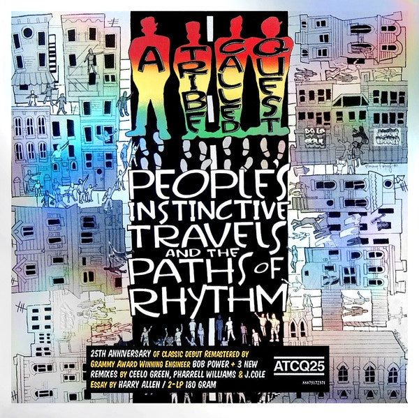 A Tribe Called Quest ‎– People's Instinctive Travels And The Paths Of Rhythm (1990) - Mint- 2 LP Record 2016 Jive Sony Europe 180 gram Vinyl - Hip Hop