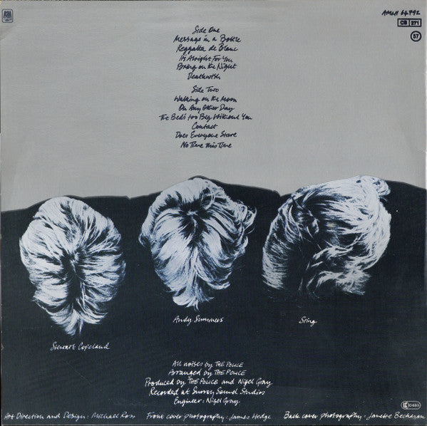 The Police – Reggatta De Blanc - VG+ LP Record 1979 A&M Europe Original Vinyl - Pop Rock / New Wave / Reggae