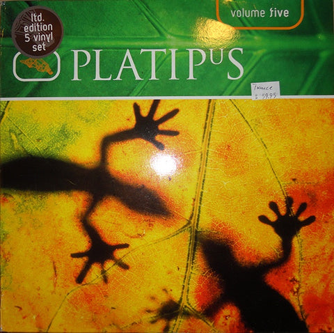 Various – Platipus Records Volume Five - VG+ 5 LP Record Set 1999 Platipus UK Vinyl - Electronic / Trance / Progressive Trance