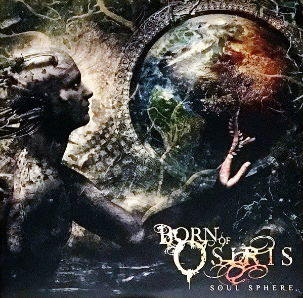 Born of Osiris - Soul Sphere - New Vinyl Record 2016 Sumerian Records Limited Edition Marble White / Lunar Moon Vinyl w/ Tri-Fold Cover - Progressive Metal