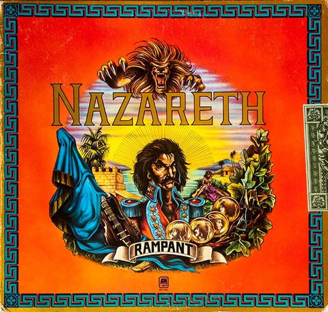 Nazareth – Rampant - VG+ LP Record 1974 A&MUSA Vinyl - Hard Rock