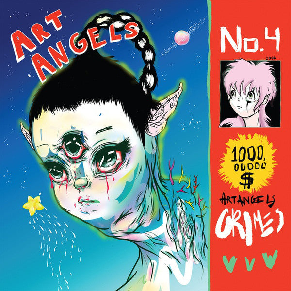 Grimes - Art Angels (2015) - New LP Record 2020 USA 4AD Vinyl, Prints & Download - Synth-pop / Pop - Shuga Records