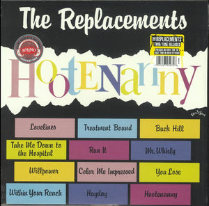The Replacements - Hootenany (1983) - New LP Record 2016 Twin/Tone/Rhino USA Vinyl - Garage Rock