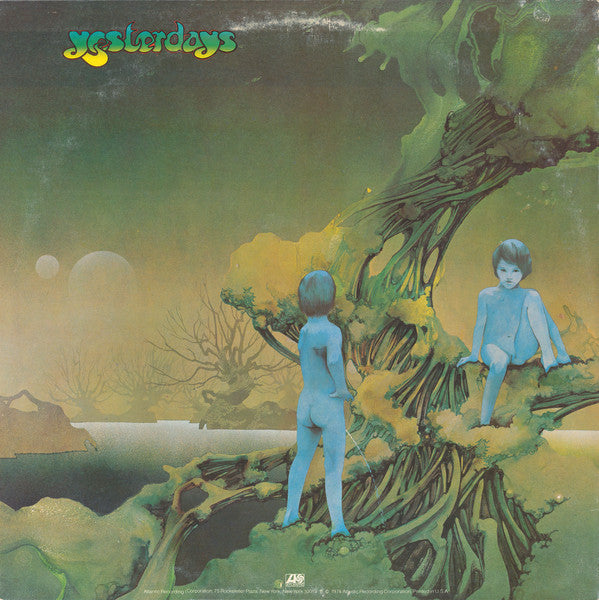 Yes ‎– Yesterdays - VG+ LP Record 1974 Atlantic USA Vinyl - Prog Rock / Psychedelic Rock