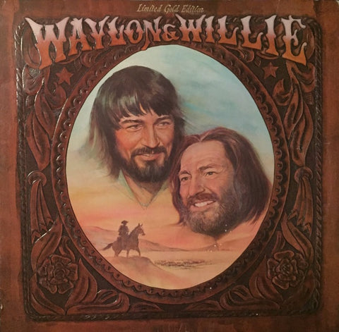 Waylon Jennings & Willie Nelson – Waylon & Willie - Mint- LP Record 1978 RCA USA Gold Vinyl - Country