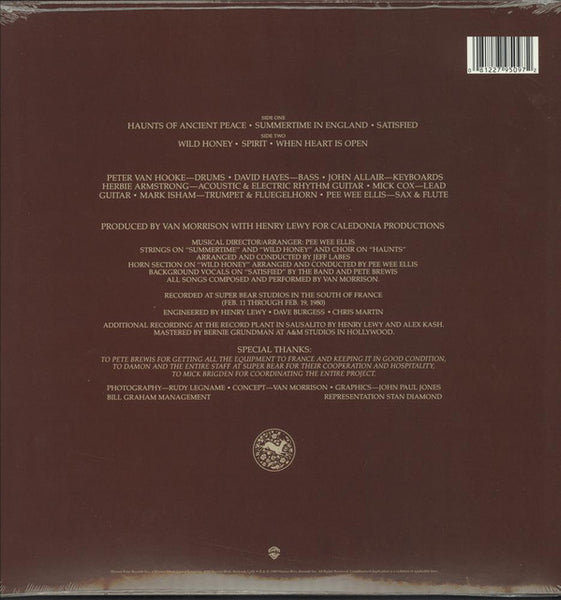 Van Morrison - Common One (1980) - New Lp Record 2016 Warner USA Vinyl - Rock / Folk Rock / Blues Rock - Shuga Records