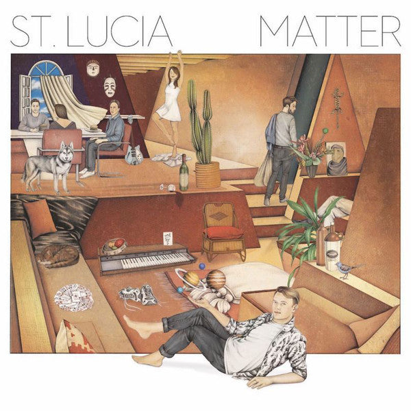 St. Lucia - Matter - New Vinyl Record 2016 Columbia 2-LP - Electronic / Synthpop / Indie Pop