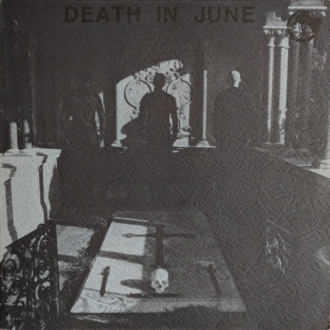 Death In June – "Nada!" - VG+ LP Record 1985 New European Recordings UK Brown Textured Cover Vinyl - Industrial / Neofolk / New Wave