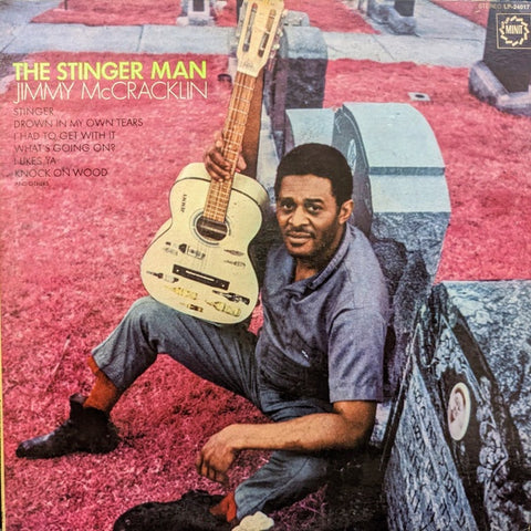 Jimmy McCracklin – The Stinger Man - VG+ LP Record 1969 Minit USA Vinyl - Soul