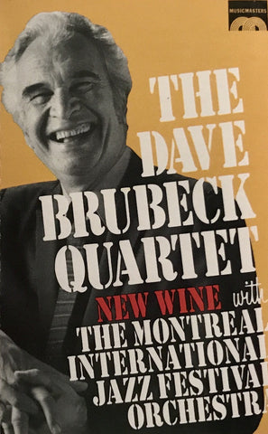 The Dave Brubeck Quartet With The Montreal International Jazz Festival Orchestra – New Wine - Used Cassette Musicmasters 1990 USA - Jazz