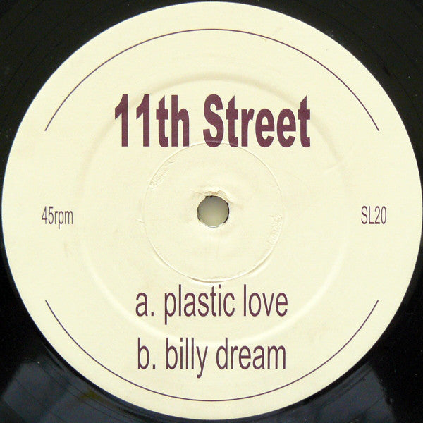 11th Street - Plastic Love / Billy Dream 12" Single 2002 UK Import - House - Shuga Records Chicago
