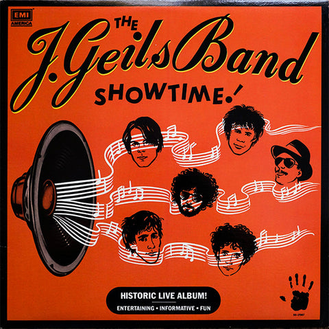 The J. Geils Band – Showtime! - Mint- LP Record 1982 EMI USA Vinyl - Pop Rock