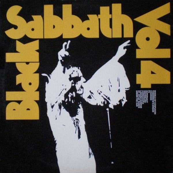 Black Sabbath – Vol. 4 (1972) - VG+ LP Record 1976 Warner USA Vinyl Palm Tree Label & Booklet - Heavy Metal, Hard Rock - Shuga Records