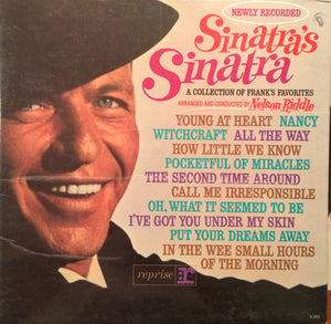 Frank Sinatra - Sinatra's Sinatra - VG+ Lp Record 1961 Mono Original USA - Jazz / Swing / Vocal