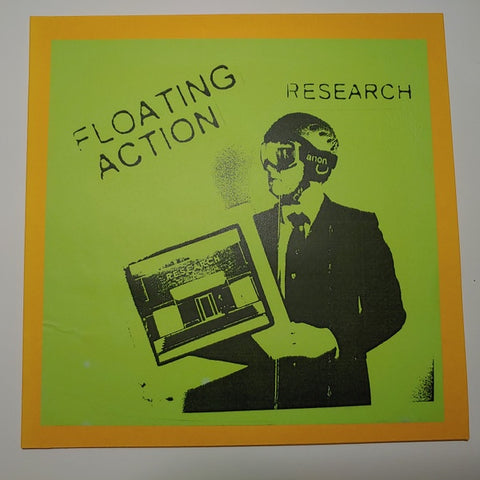 Floating Action – Research - New LP Record 2014 Soild Gold PIAPTK Blue Splatter on Translucent Gold Vinyl & Poster - Indie Rock / Folk Rock