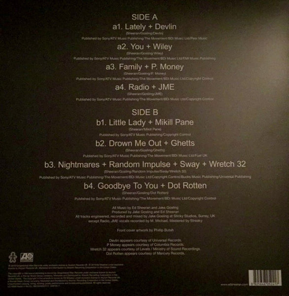 Ed Sheeran - No. 5 Collaborations Project - New EP Record 2017 Europe Import Vinyl - Pop / Acoustic - Shuga Records