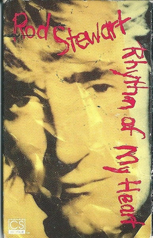 Rod Stewart – Rhythm Of My Heart - Used Cassette Warner 1991 USA - Rock / Pop