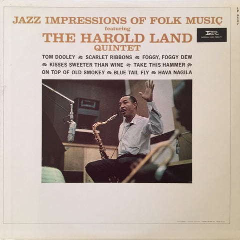 The Harold Land Quartet - Jazz Impressions of Folk Music VG-- 1963 Imperial Mono USA - Jazz