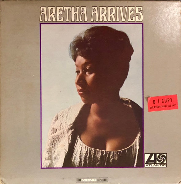Aretha Franklin – Aretha Arrives - VG- Poor (low grade) LP Record 1967 Atlantic USA Mono White Label Promo Vinyl - Soul - Shuga Records