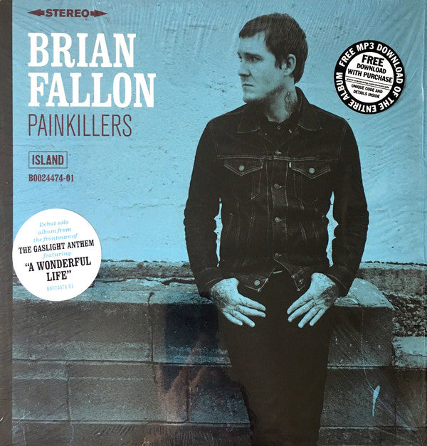 Brian Fallon (The Gaslight Anthem) - Painkillers - New LP Record 2016 Island Vinyl & Download - Alternative Rock - Shuga Records