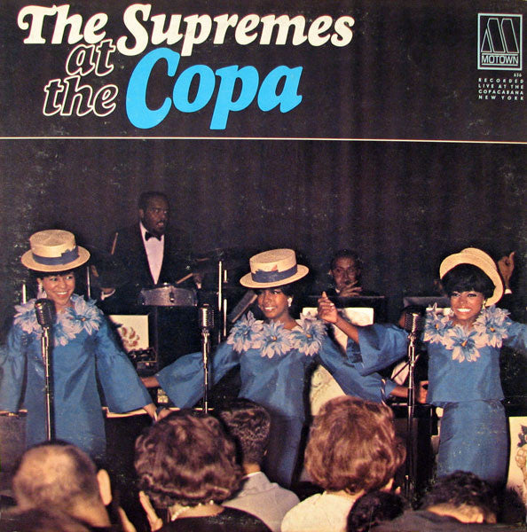 The Supremes ‎– At The Copa - VG Lp Record 1965 Mono Original USA - Soul - Shuga Records