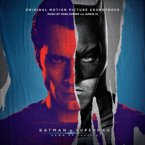 Hans Zimmer & Junkie XL ‎– Batman v Superman: Dawn of Justice (Original Motion Picture) - New 3 Lp Record 2016 Watertower Deluxe Set, Poster & Etched Vinyl - Soundtrack - Shuga Records