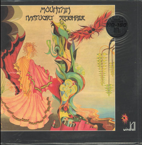 Mountain - Nantucket Sleighride (1971) - New Lp Record 2016 Windfall/CBS USA 180 gram Clear Vinyl - Psychedelic Rock / Hard Rock