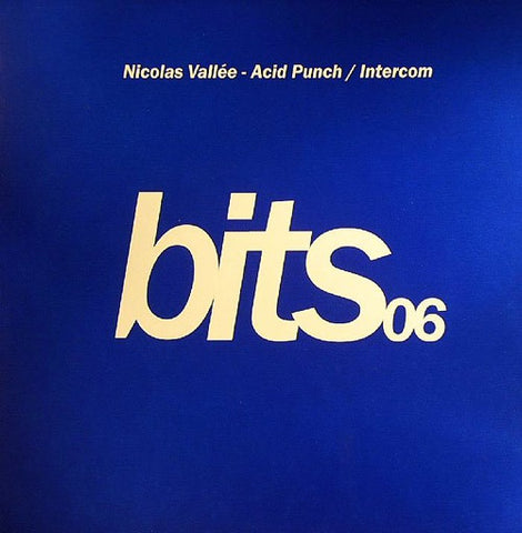 Nicolas Vallée – Acid Punch / Intercom - New 12" Single 2006 Bits Music France Vinyl - House / Tech House