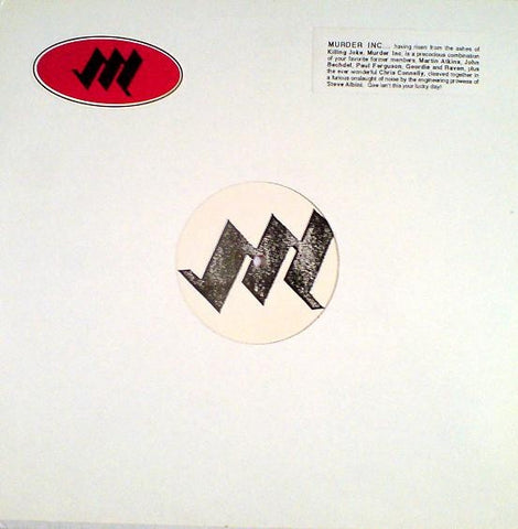 Murder Inc. – Mania / Murder Inc. - VG+ 12" EP Record 1992 Invisible USA Promo Red Transparent Vinyl - Alternative Rock / Industrial