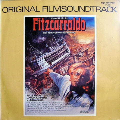 Popol Vuh & Various – Fitzcarraldo - Original Film - Mint- LP Record 1982 ZYX Germany Vinyl - Soundtrack